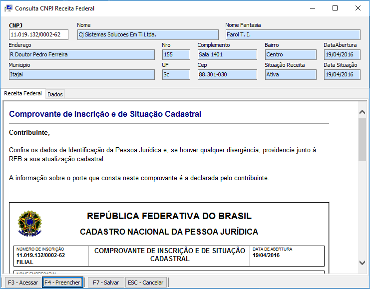 Como emitir a Nota Fiscal Eletrônica - NFe? consulta cnpj