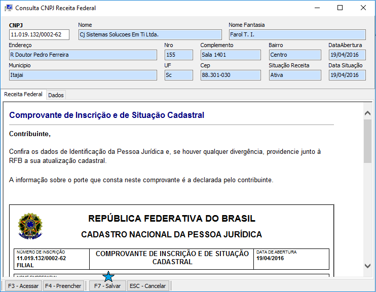 Como emitir a Nota Fiscal Eletrônica - NFe? consulta cnpj transportadora