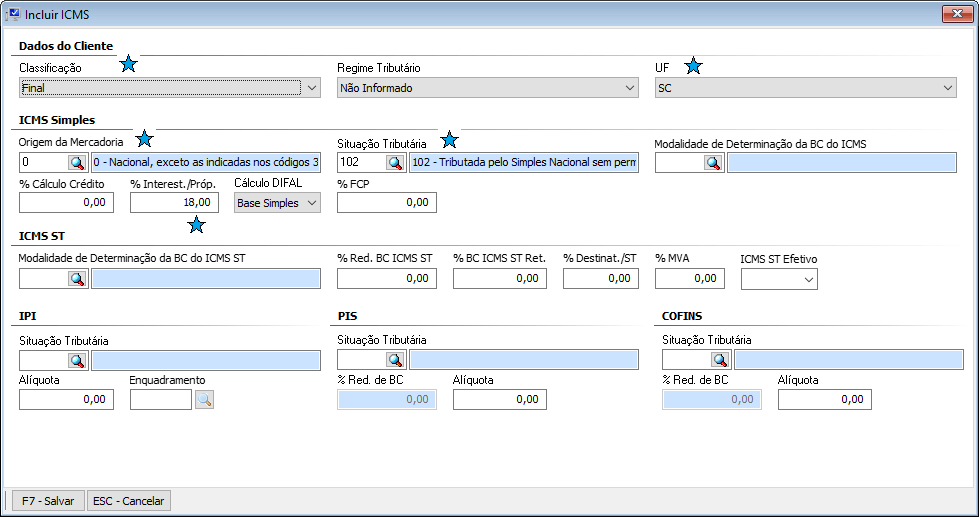 O que é o emissor PAF/ECF - Cupom Fiscal? Incluir ICMS